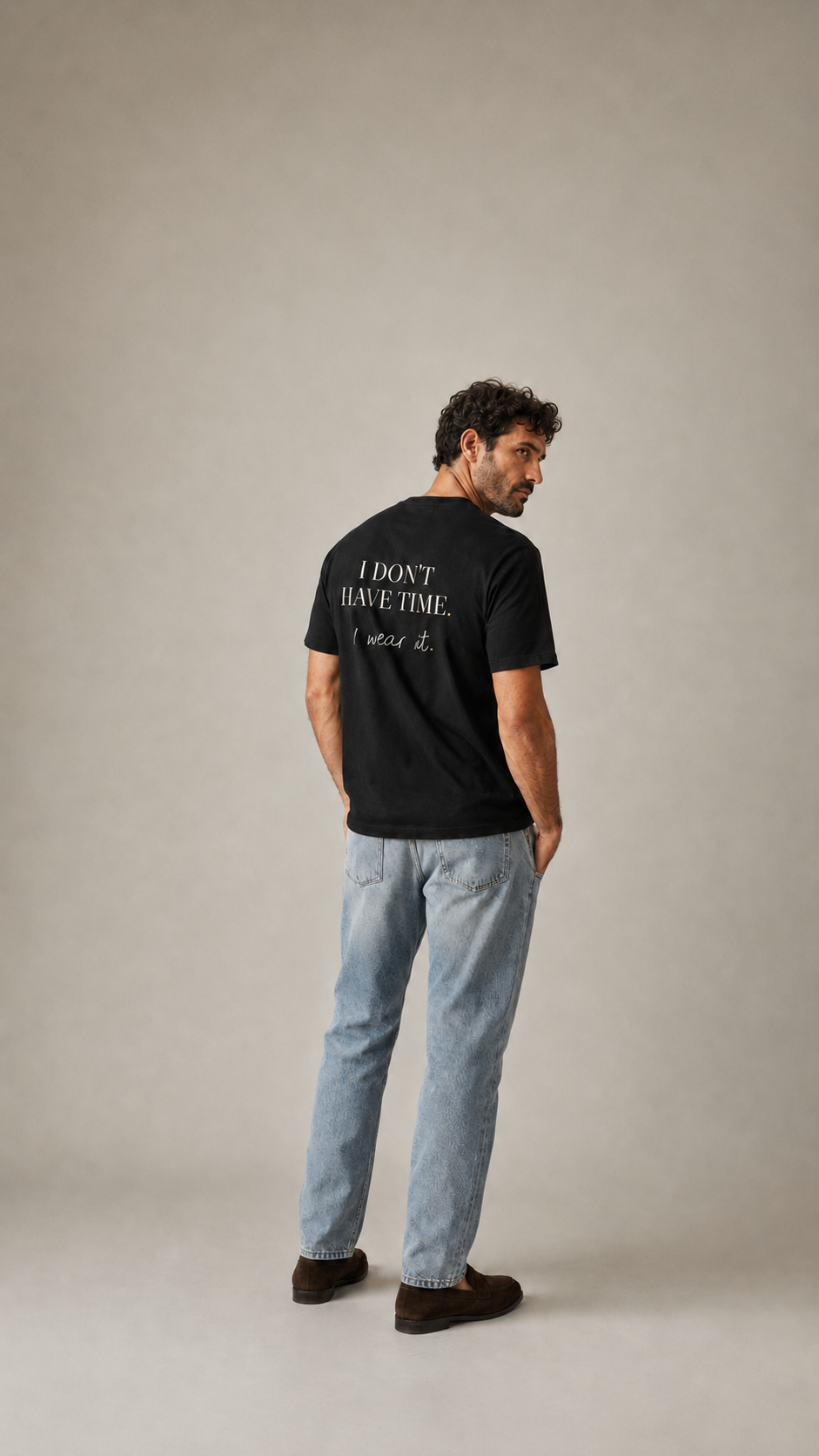 T-shirt Mes Tocantes porté, vue du dos